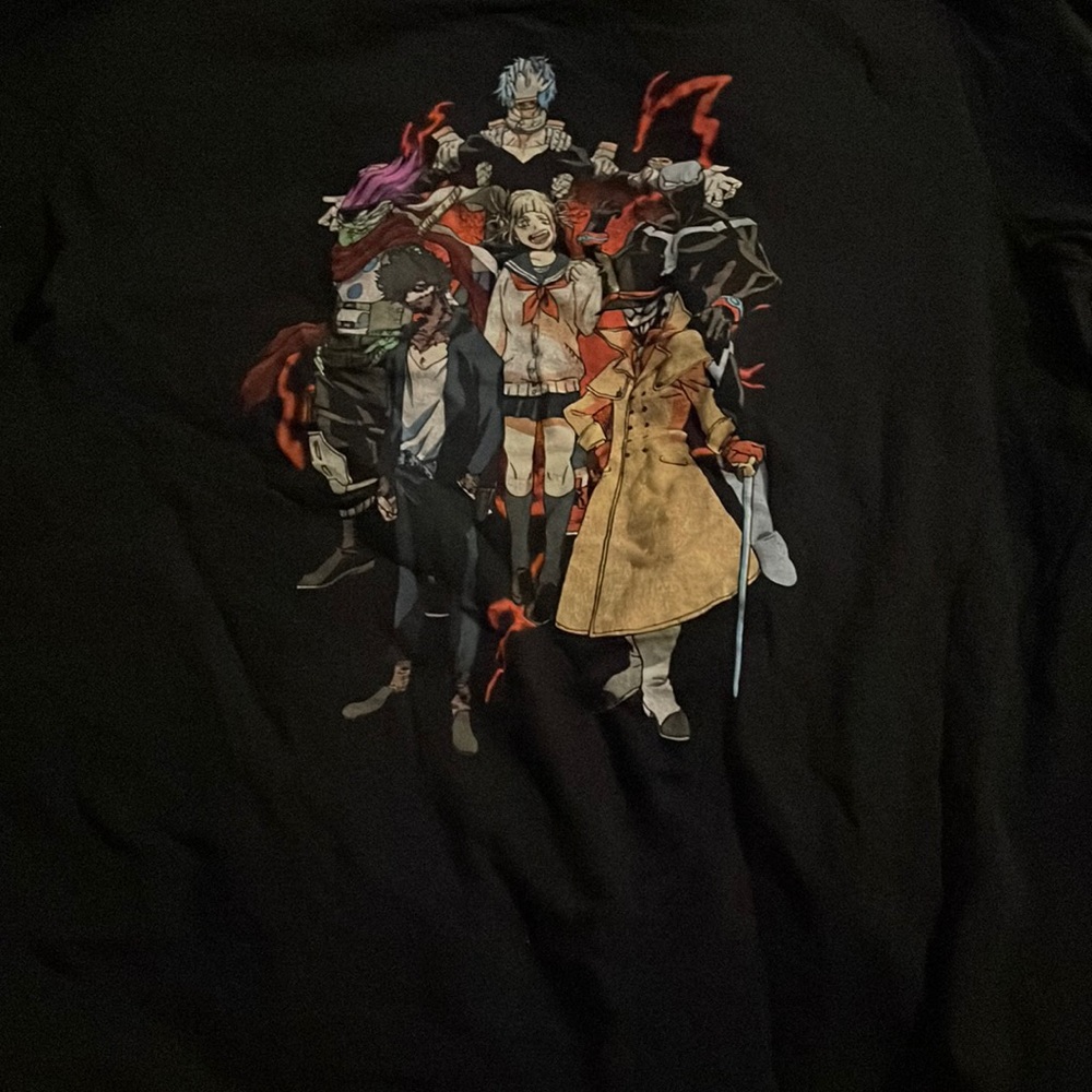 My Hero Academia, Black Anime T-Shirt